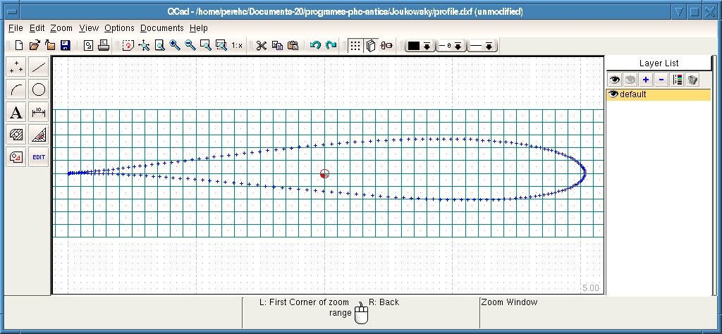 qcad airfoil